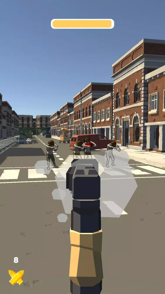 Capturas de tela do Zombie City Run