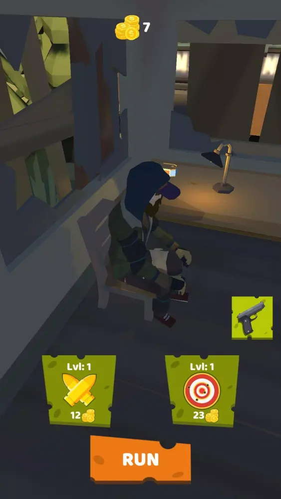 Capturas de tela do Zombie City Run