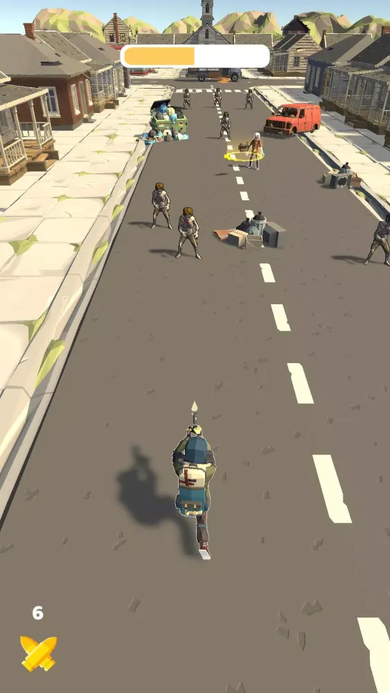 Capturas de tela do Zombie City Run