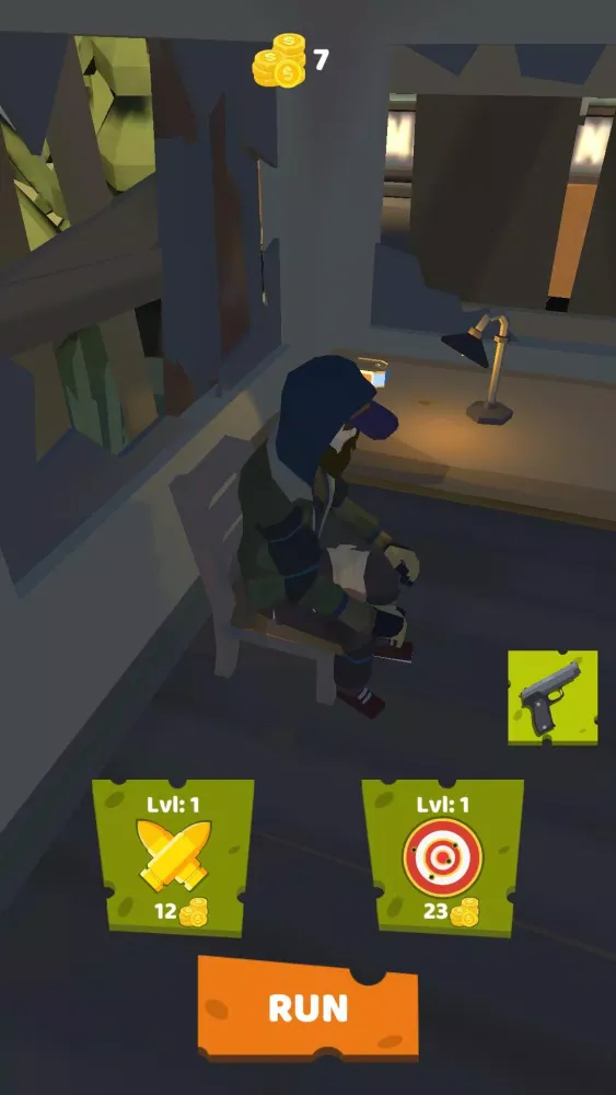 Capturas de tela do Zombie City Run