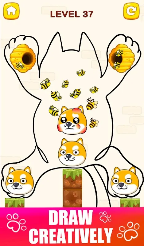 Draw To Save: Dog Draw應用截圖