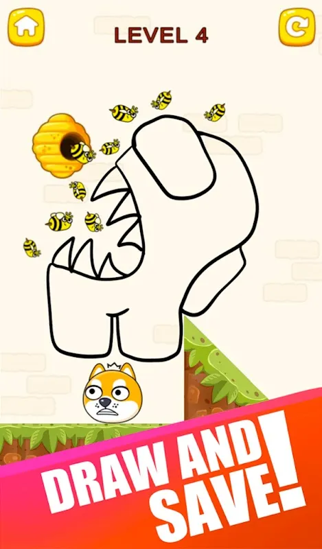 Draw To Save: Dog Draw應用截圖