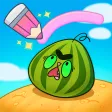 Draw To Smash: Fruit Cats