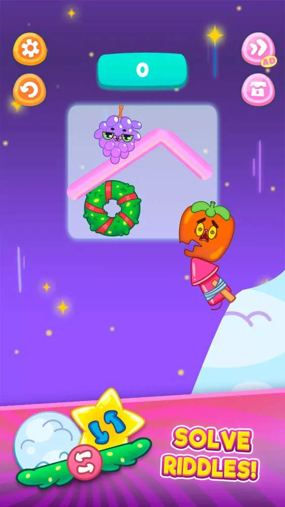 Capturas de pantalla de Draw To Smash: Fruit Cats