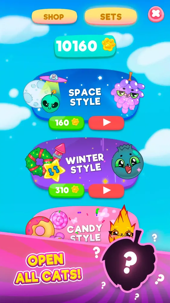 Capturas de pantalla de Draw To Smash: Fruit Cats