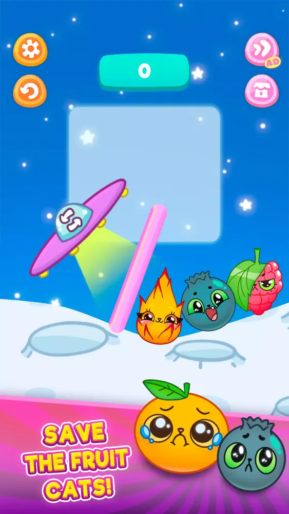 Capturas de pantalla de Draw To Smash: Fruit Cats