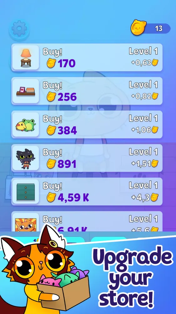 Ảnh chụp màn hình của Simba Clicker