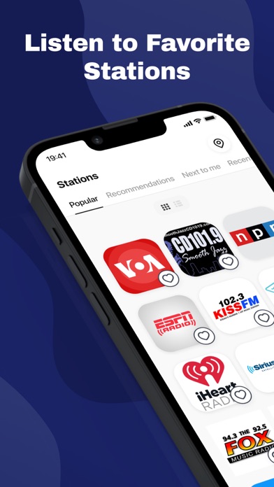 FM AM Radio App- Live Stations 스크린샷