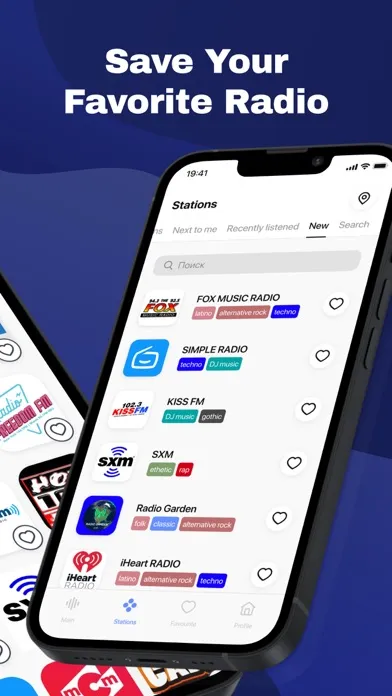 FM AM Radio App- Live Stations应用截图