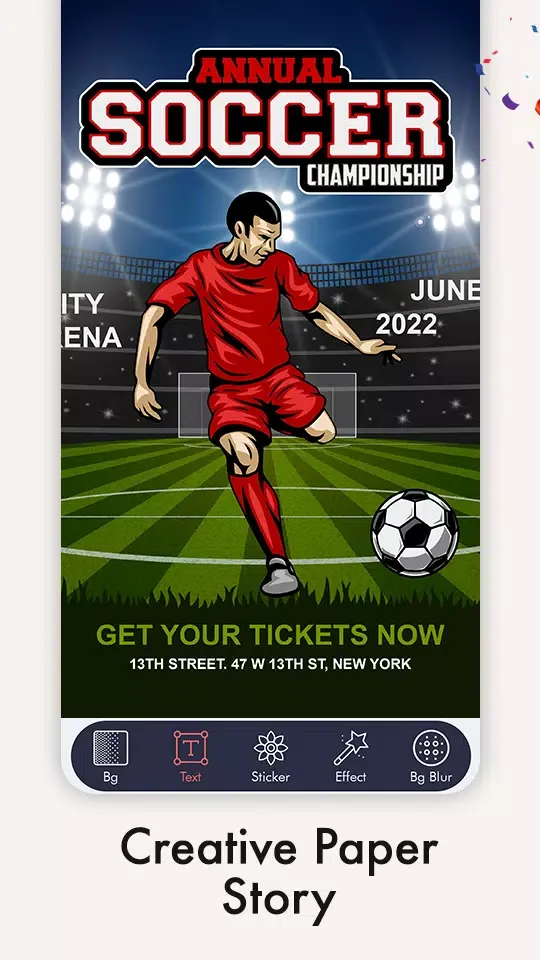 Poster Maker, Flyer Maker Ads Screenshots