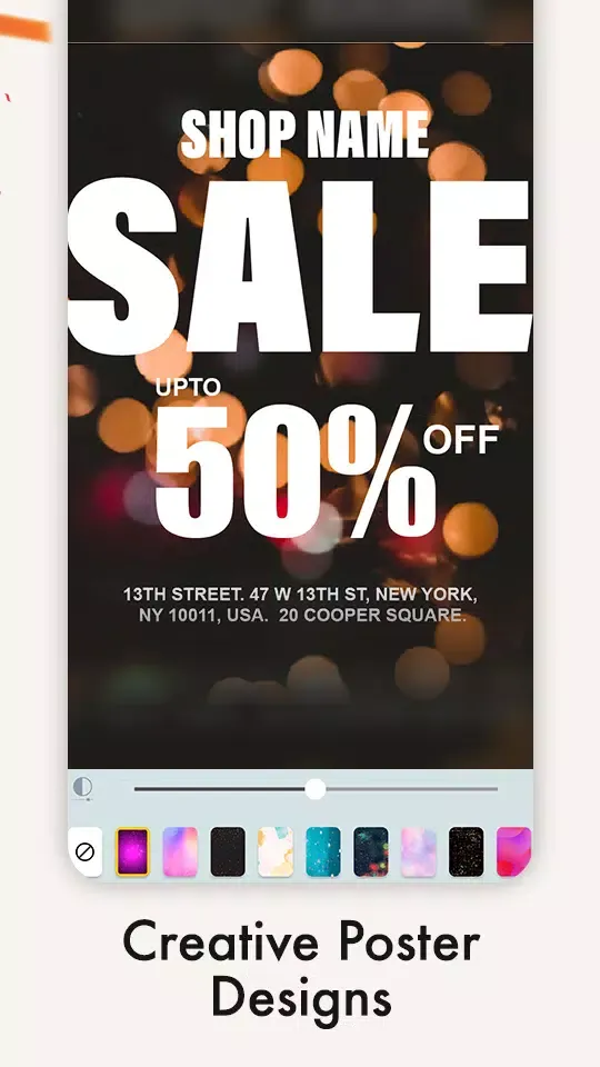 Poster Maker, Flyer Maker Ads Screenshots