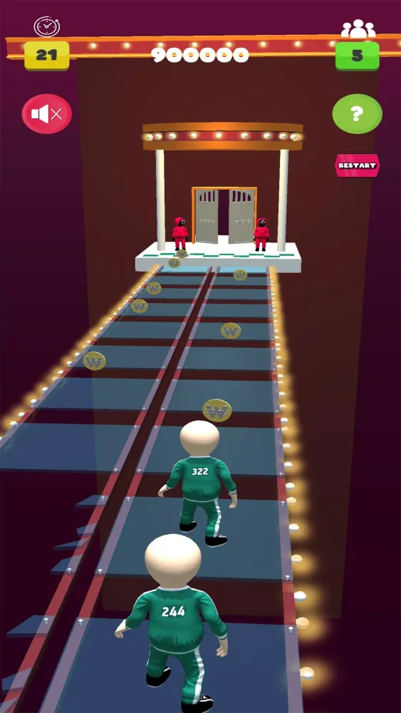 鱿鱼游戏：玻璃桥 Screenshots