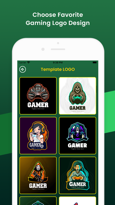 Tangkapan layar Esport Gaming Logo Maker 2021