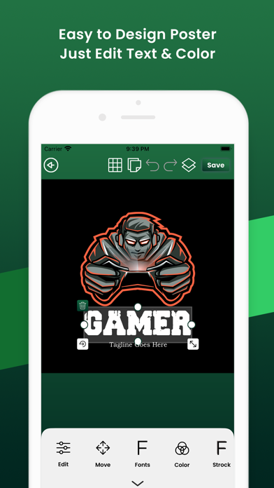 Tangkapan layar Esport Gaming Logo Maker 2021