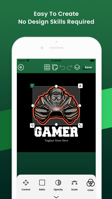 Tangkapan layar Esport Gaming Logo Maker 2021