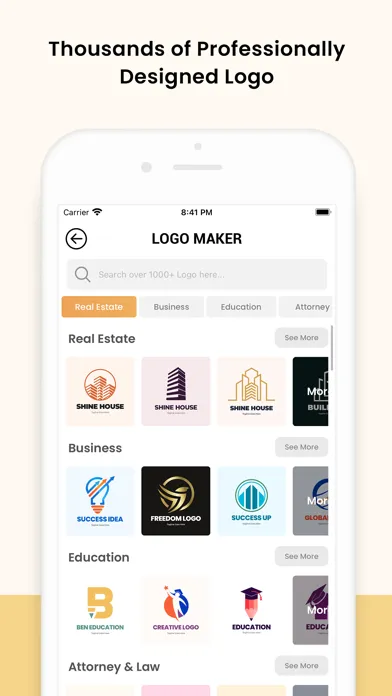 Logo Maker Logo Creator 3D Art سکرین شاٹس