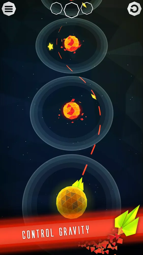 Ảnh chụp màn hình của Gravity Galaxy