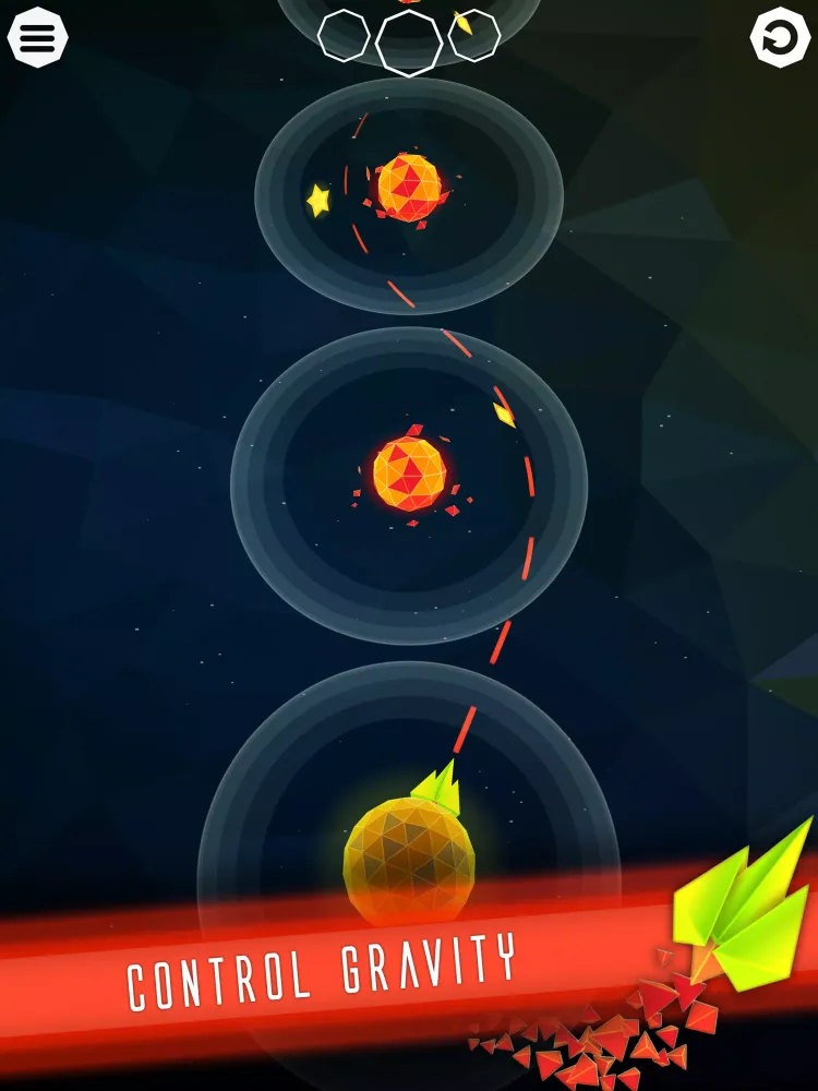 Ảnh chụp màn hình của Gravity Galaxy