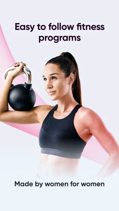 Tangkapan skrin Sweat: Fitness App For Women