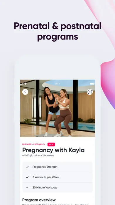 Tangkapan skrin Sweat: Fitness App For Women