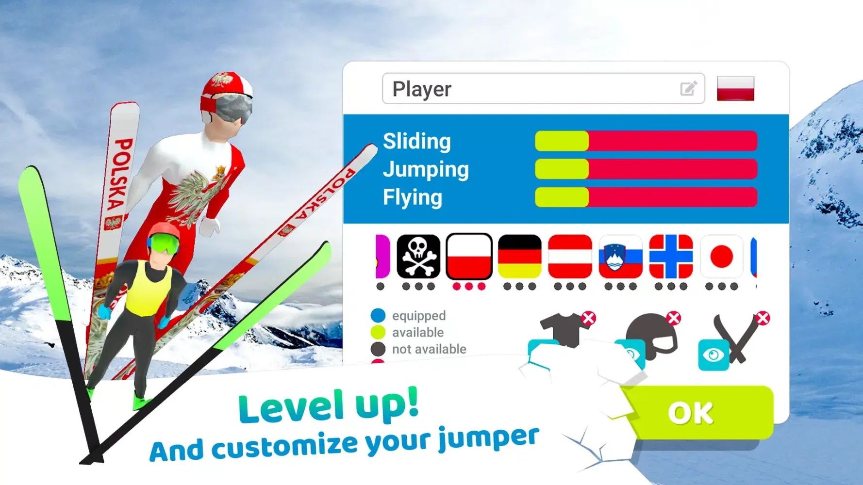 Screenshot di Ski Jump