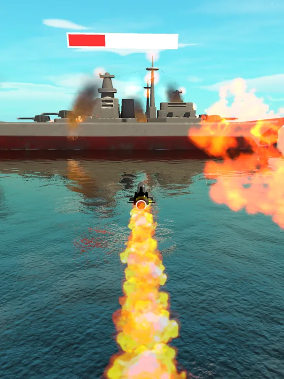 Missile Strike: Naval Battles iPad  스크린샷