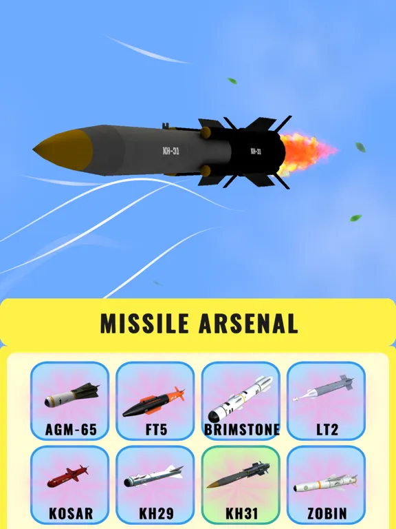 Missile Strike: Naval Battles iPad  스크린샷