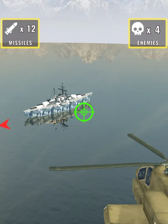 Missile Strike: Naval Battles iPad  스크린샷