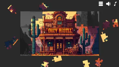 Pixel Retro Jigsaw Game स्क्रीनशॉट