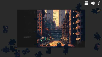 Pixel Retro Jigsaw Game स्क्रीनशॉट