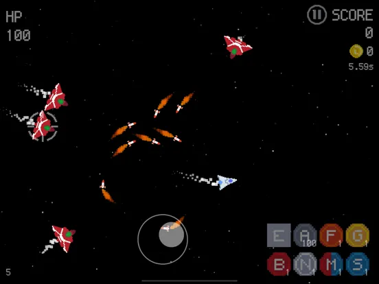 Space Escaper - Pixel Shooting iPad  스크린샷