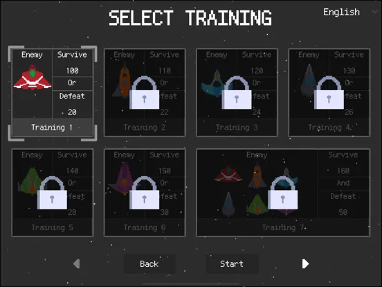 Space Escaper - Pixel Shooting iPad  스크린샷