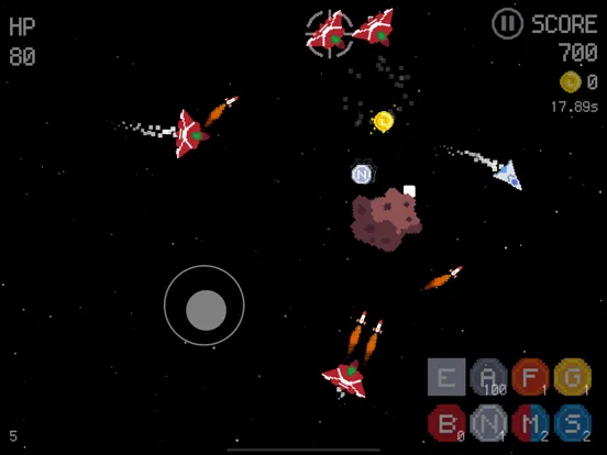 Space Escaper - Pixel Shooting iPad  스크린샷