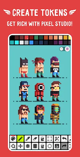 Pixel Studio: pixel art editor Screenshots