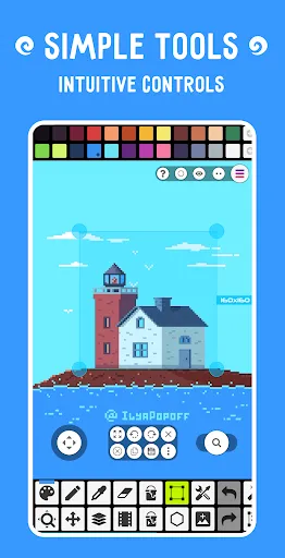 Pixel Studio: pixel art editor Screenshots