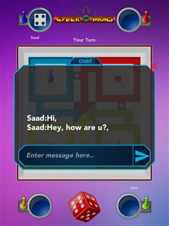 MTT-CYBER Ludo Race iPad 应用截图