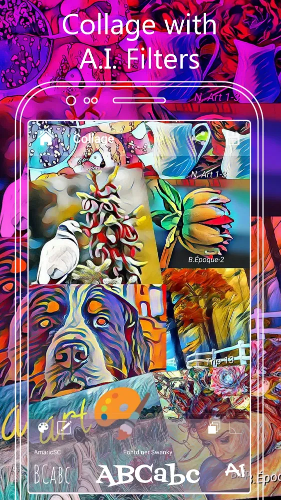 Photo Editor Collage Pixerist スクリーンショット