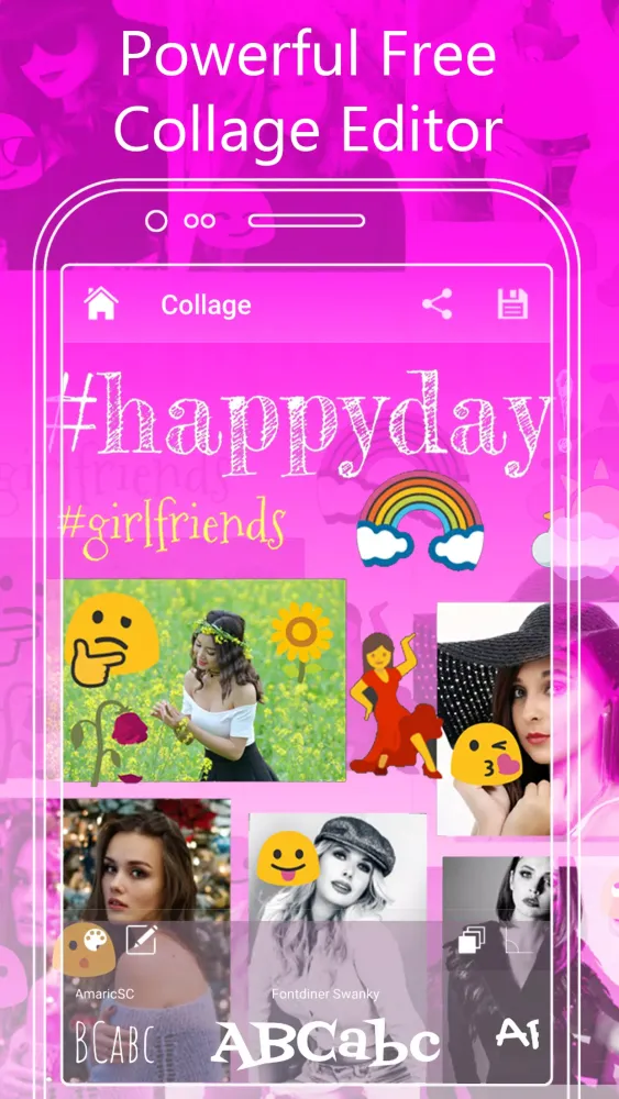 Photo Editor Collage Pixerist スクリーンショット
