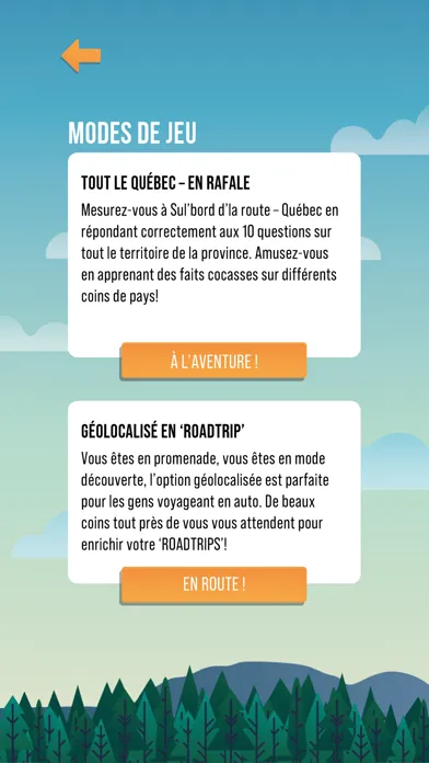 Capturas de pantalla de Sul'bord d'la route - Québec