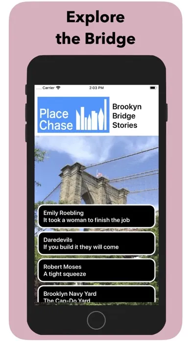 Capturas de tela do Brooklyn Bridge Stories