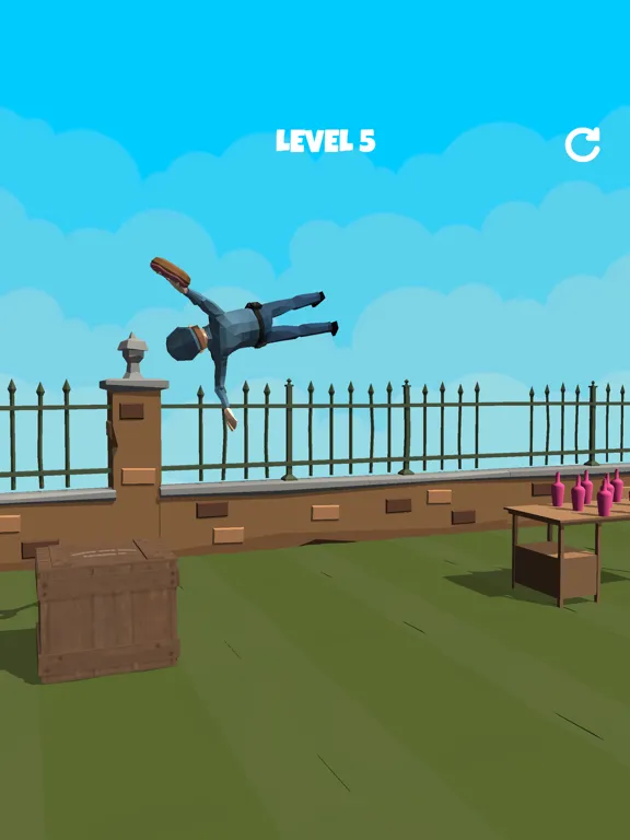 Tangkapan layar Clumsy Cop iPad 
