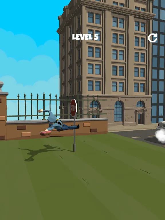 Tangkapan layar Clumsy Cop iPad 