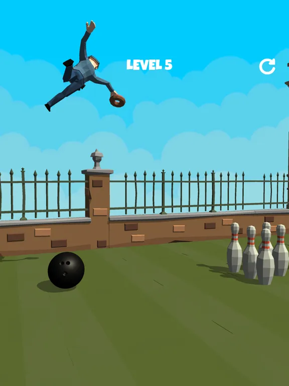Tangkapan layar Clumsy Cop iPad 
