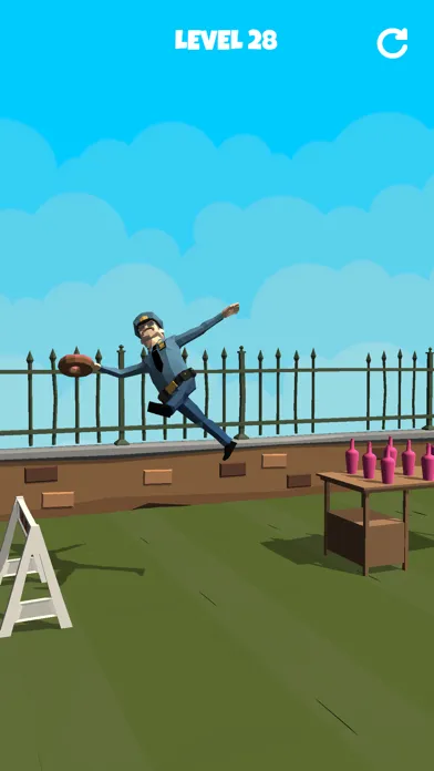 Tangkapan layar Clumsy Cop