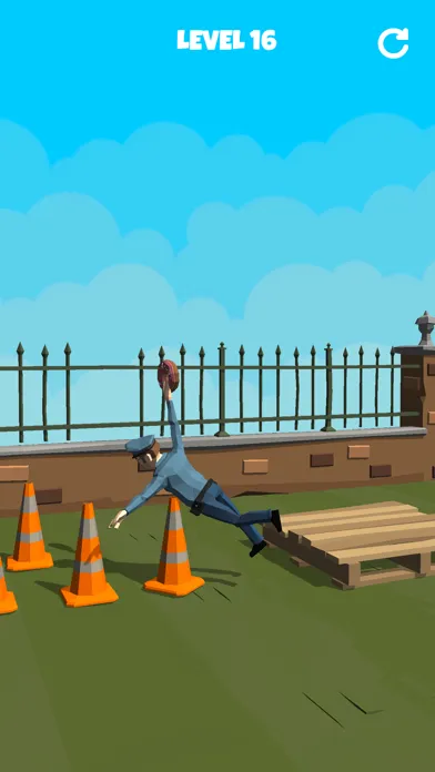 Tangkapan layar Clumsy Cop