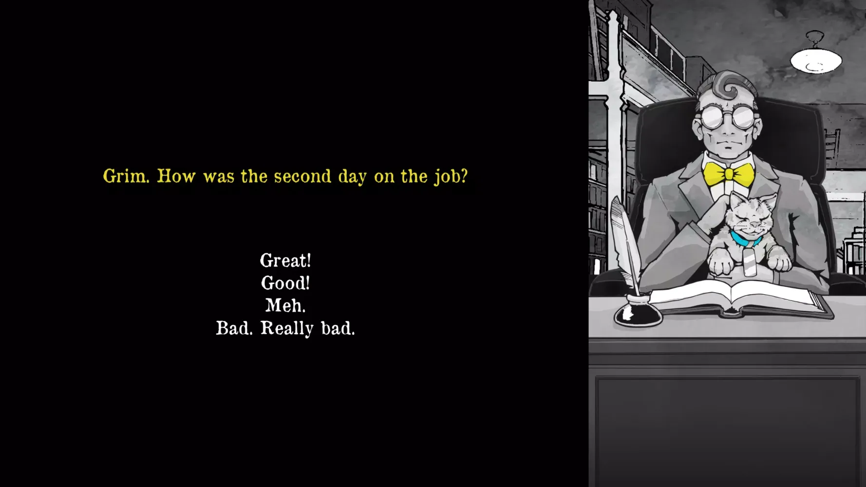 Capturas de tela do Death and Taxes