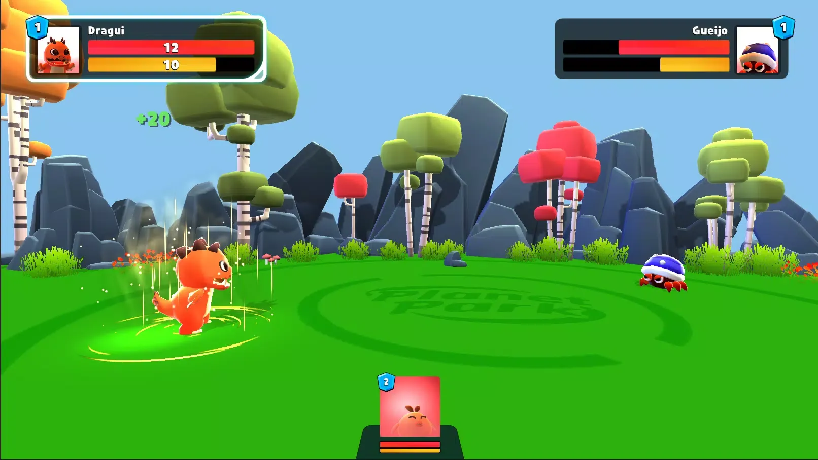 Planet Park Battle Screenshots