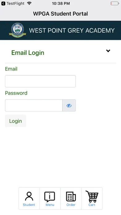 WPGA Portal 스크린샷