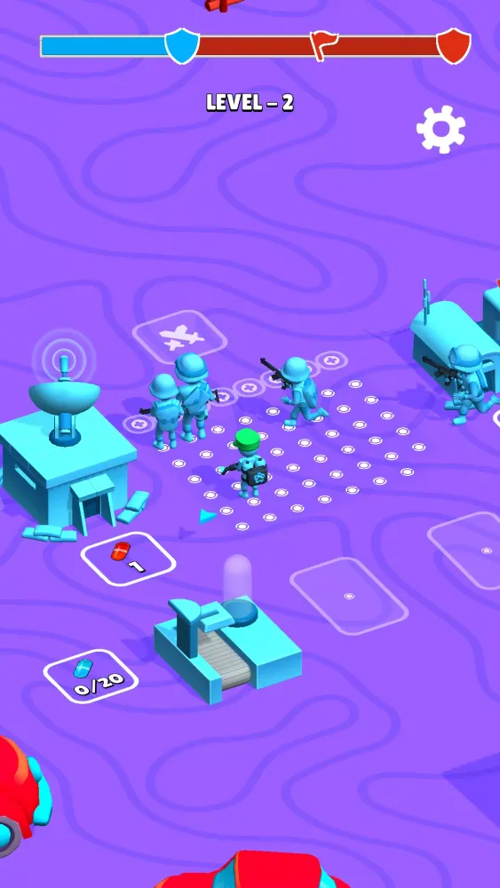 Zrzuty ekranu Plastic Army: Battle Simulator