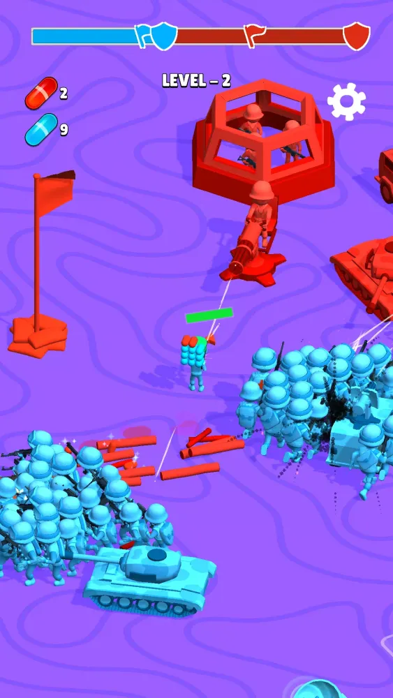 Zrzuty ekranu Plastic Army: Battle Simulator
